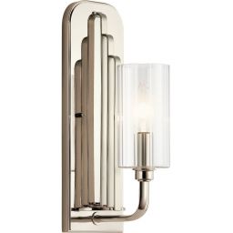 Quintiesse Kimrose kinkiet 1x40 W polerowany nikiel QN-KIMROSE1-PN