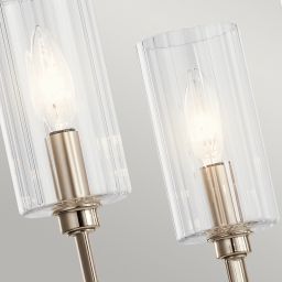 Quintiesse Kimrose lampa wisząca 6x40 W polerowany nikiel QN-KIMROSE6-PN