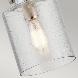 Quintiesse Kitner lampa wisząca 1x60 W polerowany nikiel QN-KITNER-P-PN