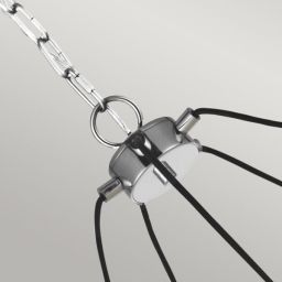 Quintiesse Loras lampa wisząca 5x60 W chrom QN-LORAS5