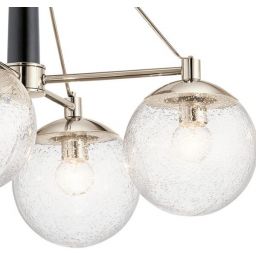 Quintiesse Marilyn lampa wisząca 4x60 W polerowany nikiel QN-MARILYN4