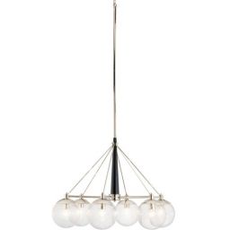 Quintiesse Marilyn lampa wisząca 6x60 W polerowany nikiel QN-MARILYN6