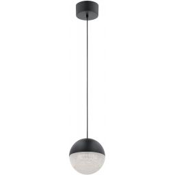 Quintiesse Moonlit lampa wisząca 1x20,9 W matowa czerń/cyrkoniowa QN-MOONLIT-P-MBK