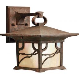 Quintiesse Morris kinkiet zewnętrzny 1x60 W postarzana miedź QN-MORRIS-M