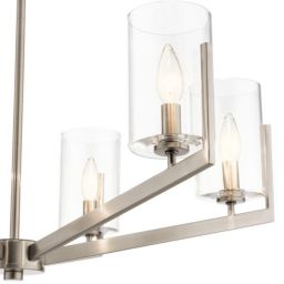 Quintiesse Nye lampa wisząca 6x40 W klasyczny pewter QN-NYE6-CLP