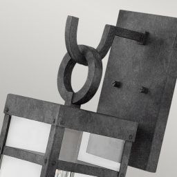 Quintiesse Porter kinkiet zewnętrzny 1x60 W postarzany cynk/przezroczysty QN-PORTER-M-DZ