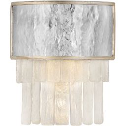 Quintiesse Reverie kinkiet 2x40 W szampańskie złoto/jasnoszary QN-REVERIE2-CPG