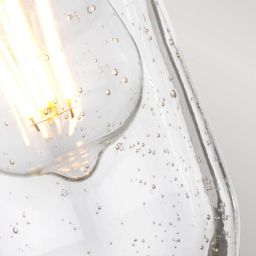 Quintiesse Rigby kinkiet 1x40 W stary mosiądz-przezroczysty-nikiel QN-RIGBY1-BATH-AN