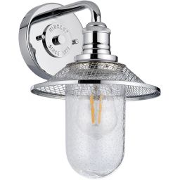 Quintiesse Rigby kinkiet 1x40 W polerowany chrom-przezroczysty QN-RIGBY1-BATH-PC