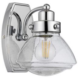 Quintiesse Scholar kinkiet 1x60 W polerowany chrom-przezroczysty QN-SCHOLAR1