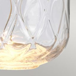 Quintiesse Sola lampa stołowa 1x60 W 1x9 W LED polerowany nikiel/przezroczysta/srebrna QN-SOLA-TL-L