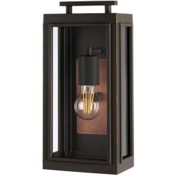 Quintiesse Sutcliffe kinkiet zewnętrzny 1x60 W miedź/olejowany brąz QN-SUTCLIFFE-S-OZ