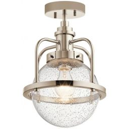 Quintiesse Triocent lampa wisząca 1x60 W przezroczysta-polerowany nikiel QN-TRIOCENT-P-PN