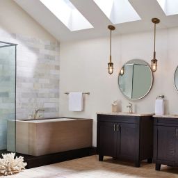 Quintiesse Urban Restoration lampa wisząca 1x60 W antyczny ciemny mosiądz-przezroczysta QN-URBANREST-MP