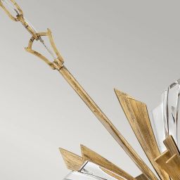 Quintiesse Vida lampa wisząca x40 W oksydowane złoto QN-VIDA-13P-W