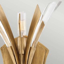 Quintiesse Vida kinkiet 2x40 W oksydowane złoto QN-VIDA2