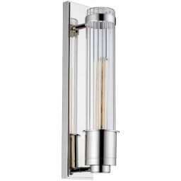 Quintiesse Wellington kinkiet 1x7 W polerowany chrom-przezroczysty QN-WELLINGTON1-PC