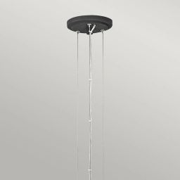 Quintiesse Willow lampa wisząca 6x40 W ekskluzywne złoto, węglowa czerń QN-WILLOW6-CBK