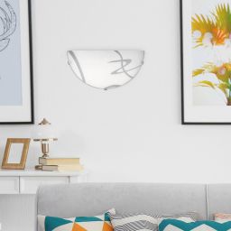 Rabalux Soley kinkiet 1x60 W biały-wzór 1817