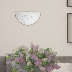 Rabalux Jolly kinkiet 1x60 W biały-wzór 1960