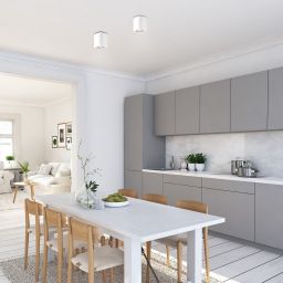 Rabalux Kobald lampa podsufitowa 1x42W biały mat 2050