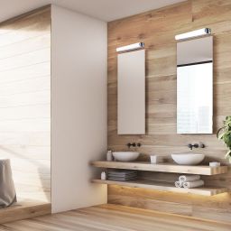 Rabalux Matt kinkiet 1x15W LED chrom/biały 2066