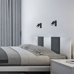 Rabalux Solo kinkiet 1x25W czarny 2084