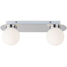 Rabalux Becca lampa podsufitowa 2x28 W biała-chrom 2111