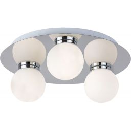 Rabalux Becca lampa podsufitowa 3x28W chrom/biały 2113