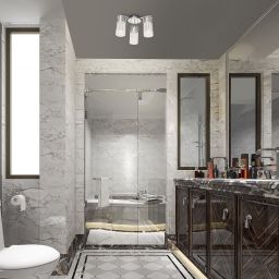 Rabalux Niagara lampa podsufitowa 3x40W chrom/przezroczysty 2195