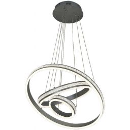 Rabalux Avalon lampa wisząca 1x75W LED biały/szczotkowane aluminium 2230