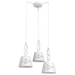 Rabalux Anna lampa wisząca 3x40W biały mat 2234