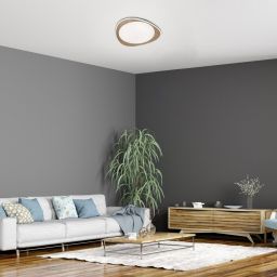 Rabalux Tamino plafon 1x24W LED biały/buk 2427