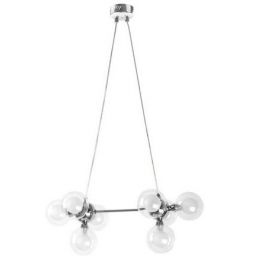 Rabalux Briella lampa wisząca 8x28W biała/chrom 2624