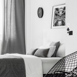 Rabalux Prudence kinkiet 1x40W czarny/przezroczysty 2671