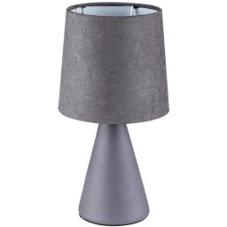 Rabalux Nalani lampa stołowa 1x40W szara 2695