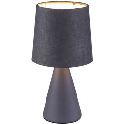 Rabalux Nalani lampa stołowa 1x40W szara 2695