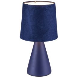 Rabalux Nalani lampa stołowa 1x40W niebieska 2696