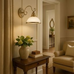 Rabalux Elisett kinkiet 1x60 W brązowy 2751