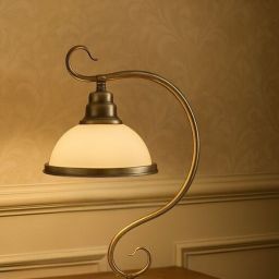 Rabalux Elisett lampa stołowa 1x60 W brązowa 2752