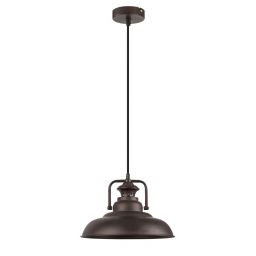 Rabalux Kyle lampa wisząca 1x60 W brązowa 2930