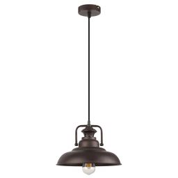 Rabalux Kyle lampa wisząca 1x60 W brązowa 2930