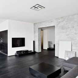 Rabalux Herkules lampa podsufitowa 4x50W LED czarny/biały 2932