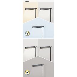 Rabalux Horus lampa biurkowa 1x7W LED czarna 2934