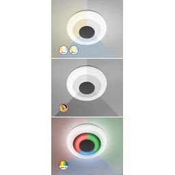 Rabalux Calvin plafon 1x40W LED biały 3015