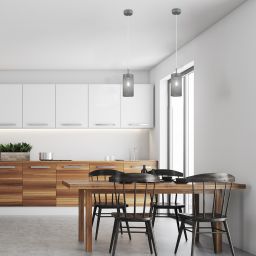 Rabalux Callia lampa wisząca 1x25W popielata 3018