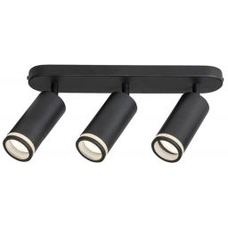 Rabalux Senobia lampa podsufitowa 3x35 W czarna 73035