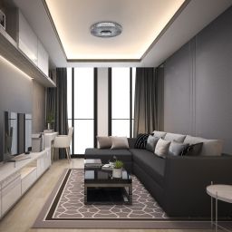 Rabalux Ziva plafon 1x36W LED chrom/przezroczysty 3064