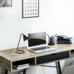 Rabalux Monty lampa stołowa 1x40W czarna 3088