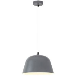 Rabalux Malia lampa wisząca 1x60W szara 3095